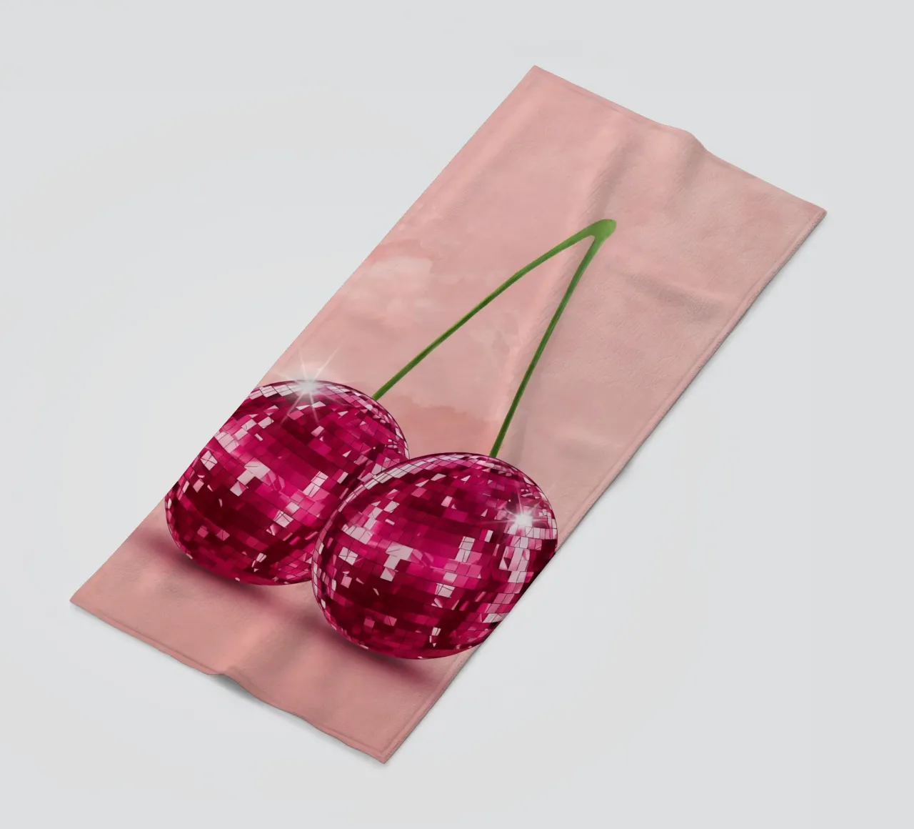 Disco Cherry telo mare da Attaboy Dsgn