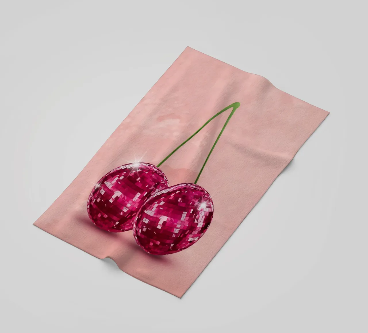 Disco Cherry telo mare da Attaboy Dsgn