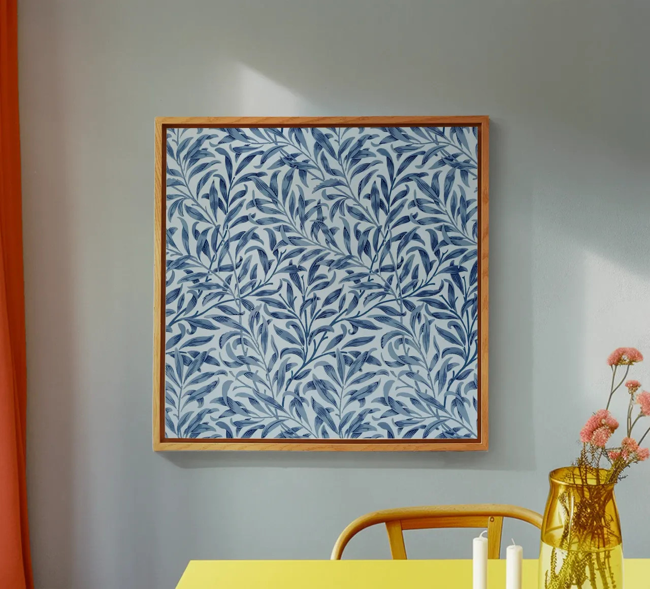 Blue Leaves plexiglass da Vivi Nicolin