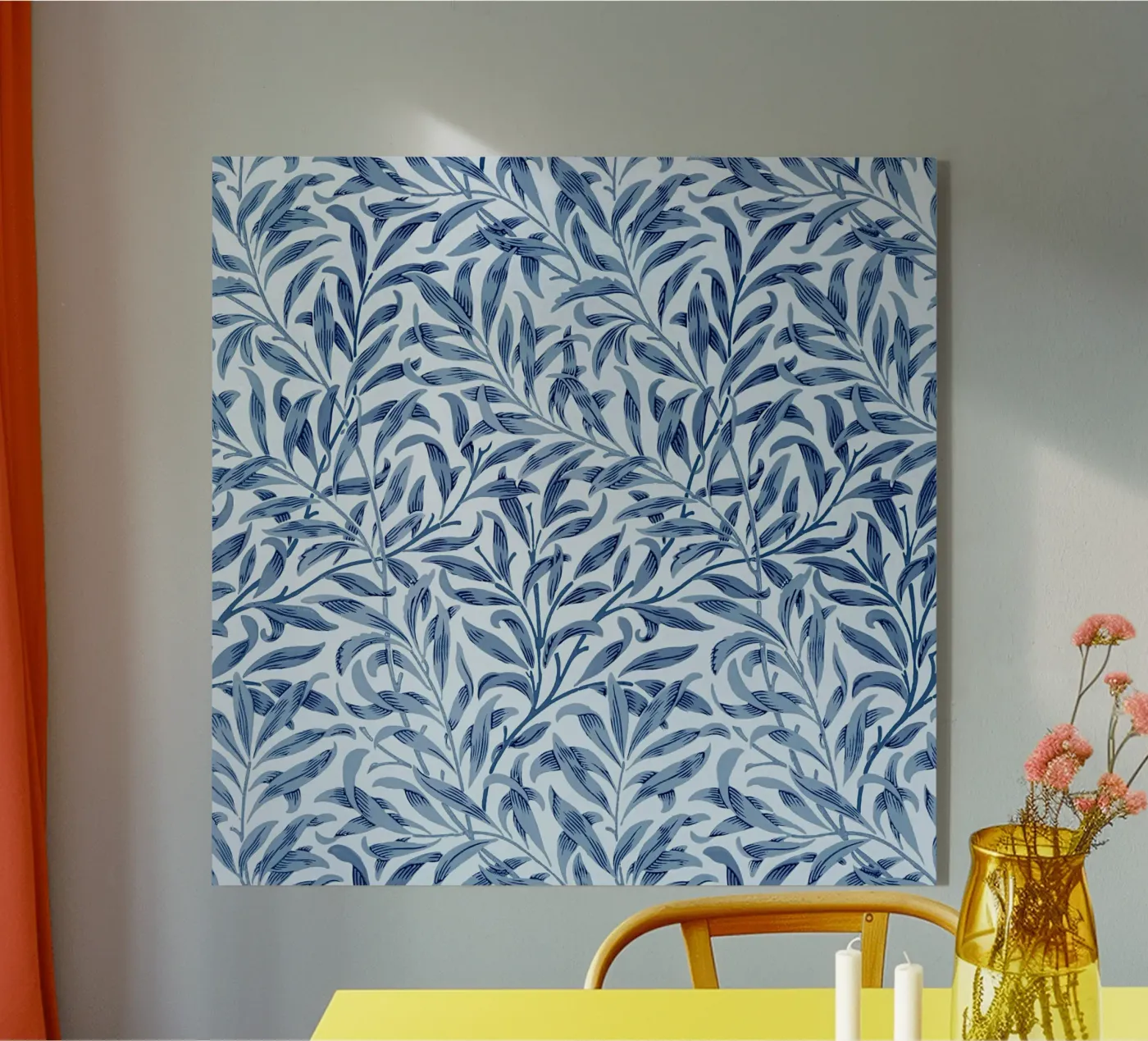 Blue Leaves plexiglass da Vivi Nicolin