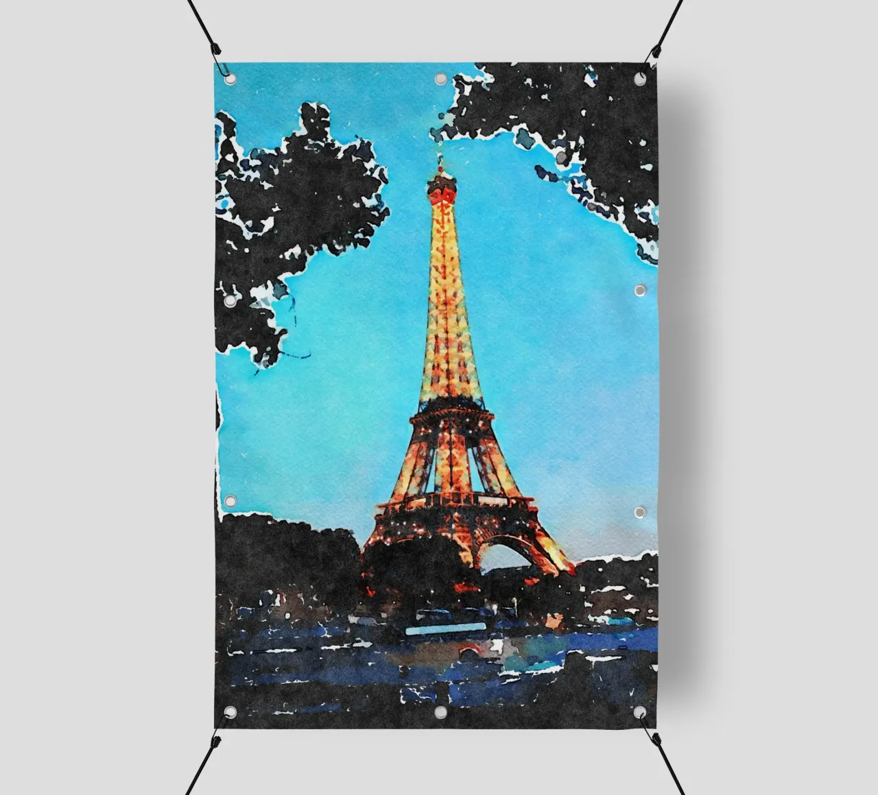 Torre telo in pvc da Massimo Frascogna