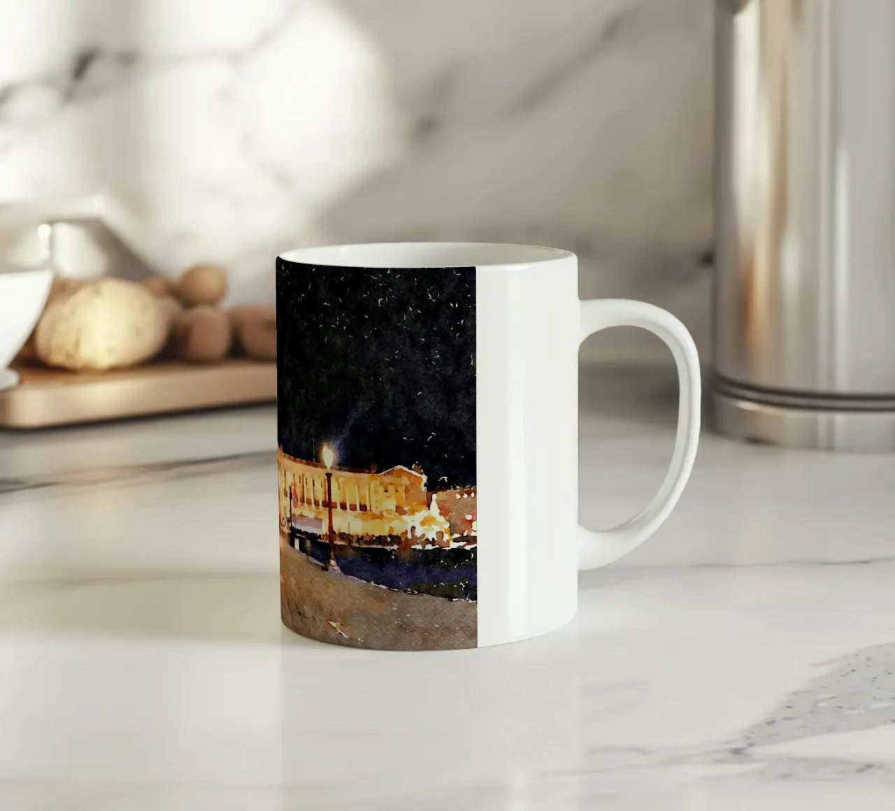 Parigi tazza in ceramica da Massimo Frascogna