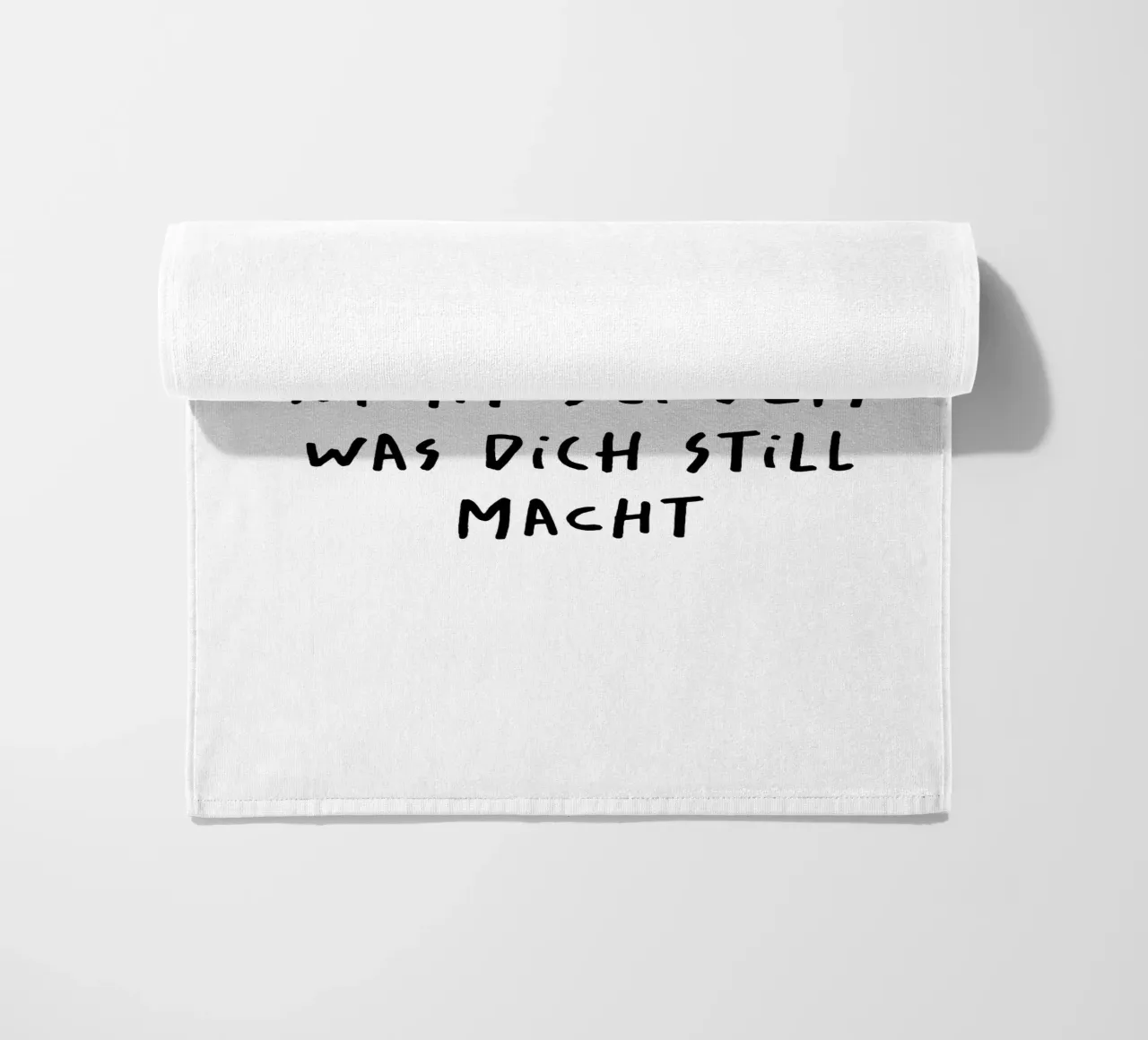 bleib bei dem was dich echt fühlen lässt.. telo mare da FRICKE DESIGN