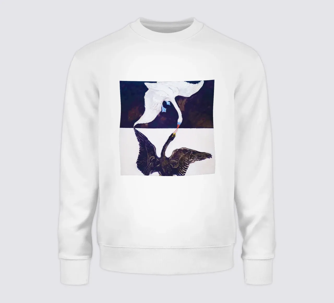 Hilma af Klint Gruppo IX-SUW, Il cigno, n. 1 (1915) felpa da Jolie Prints