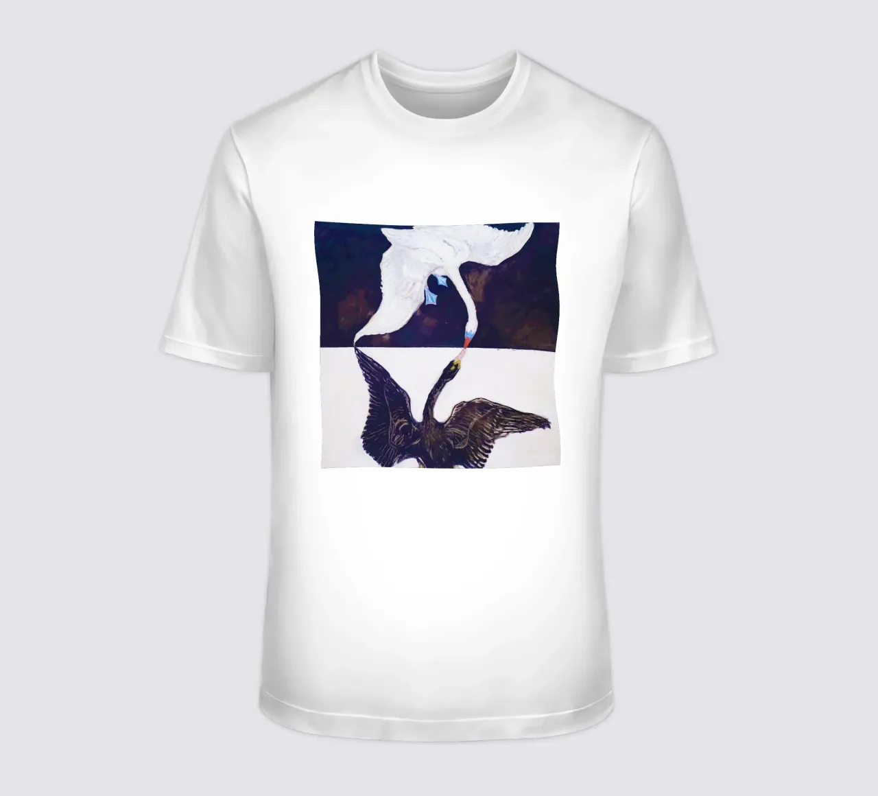 Hilma af Klint Groupe IX-SUW, Le Cygne, n° 1 (1915) t-shirt de Jolie Prints