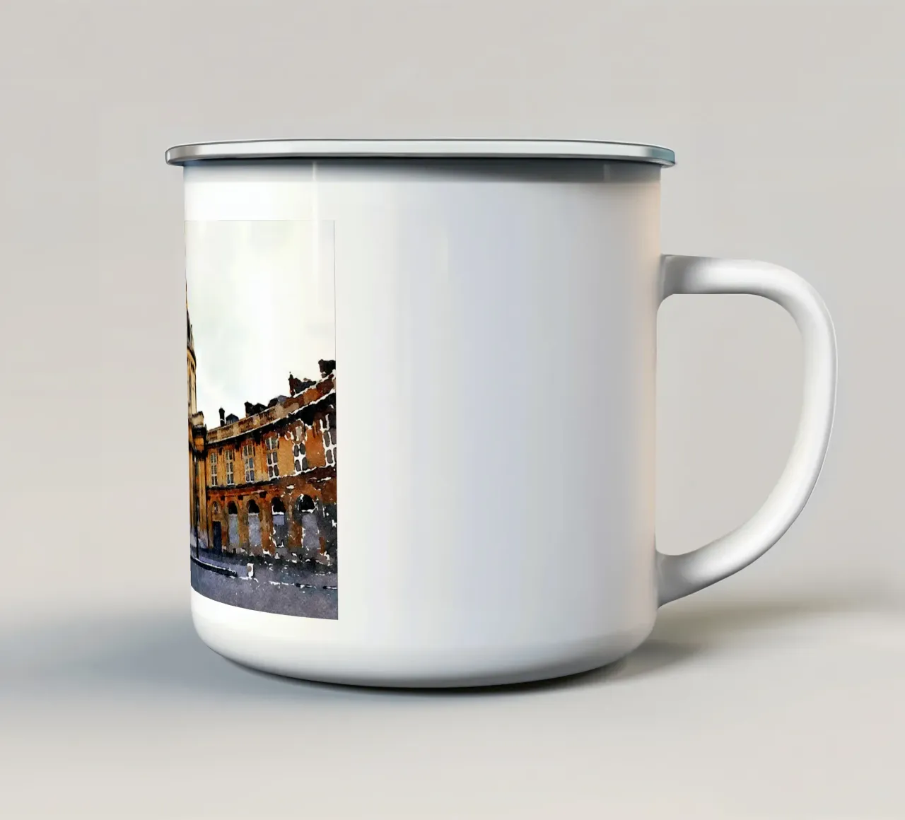 Parigi tazza in smalto da Massimo Frascogna