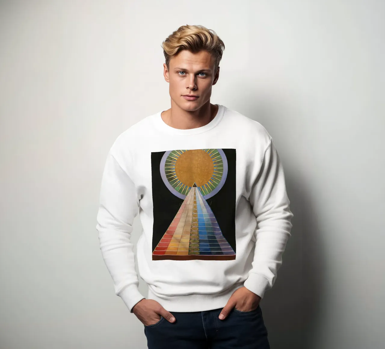 Hilma af Klint Retable n° 1 Groupe X (1915) sweat de Jolie Prints