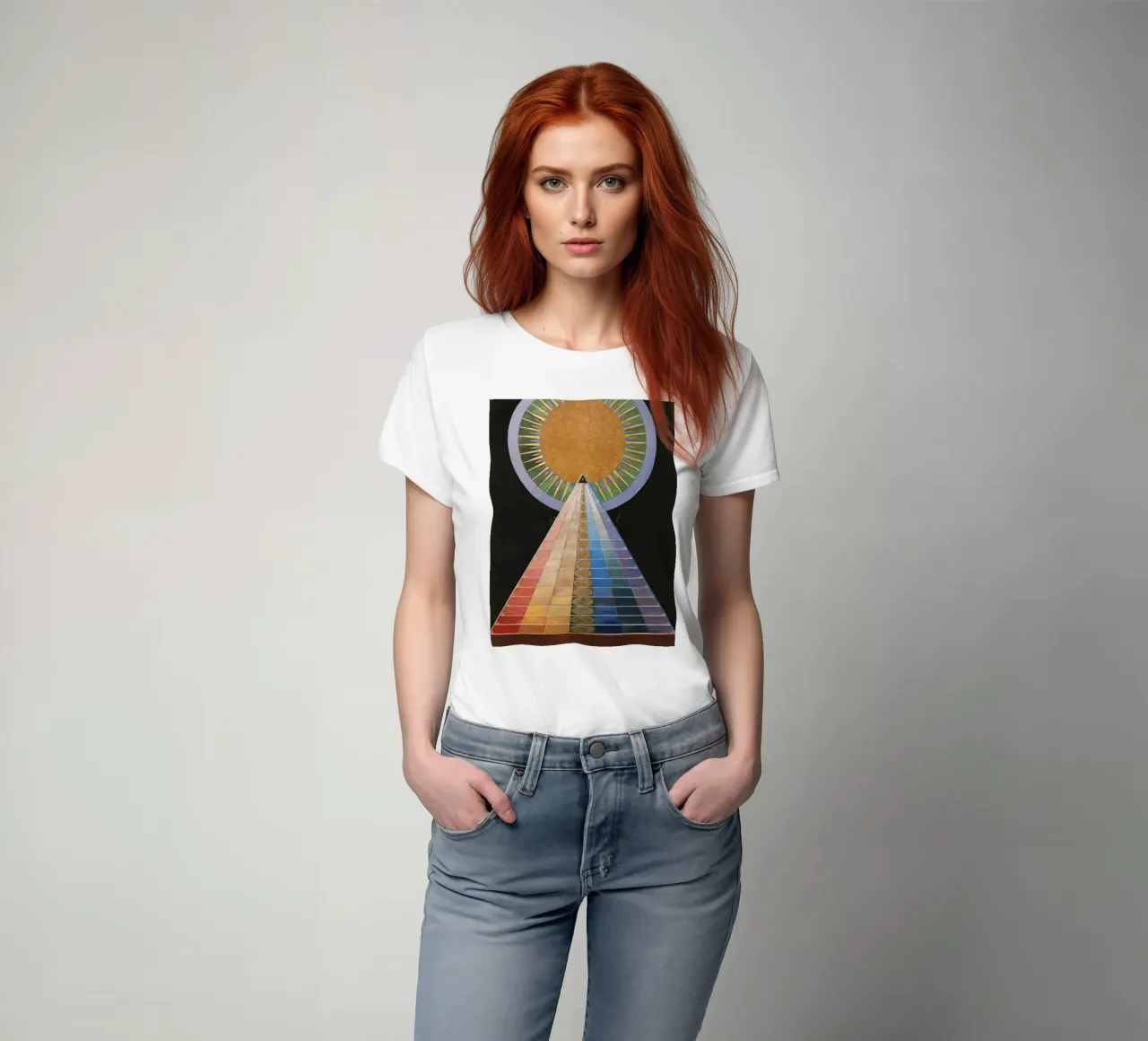 Hilma af Klint Retable n° 1 Groupe X (1915) t-shirt de Jolie Prints