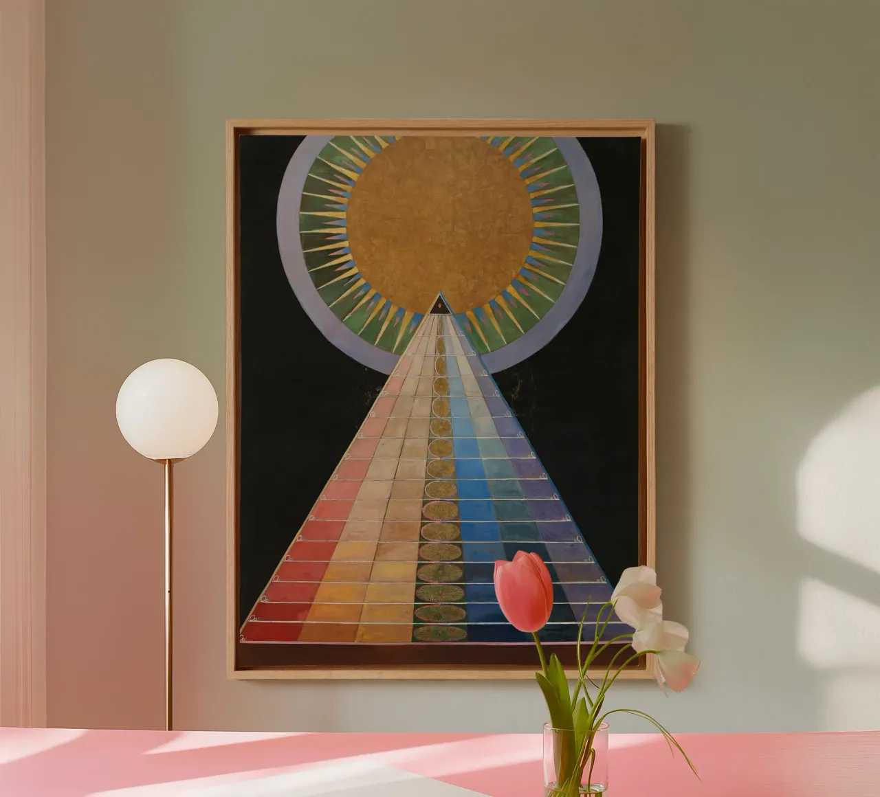 Hilma af Klint Retable n° 1 Groupe X (1915) toile de Jolie Prints