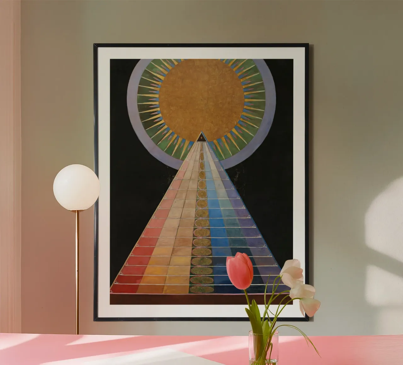 Hilma af Klint Retable n° 1 Groupe X (1915) hahnemühle de Jolie Prints