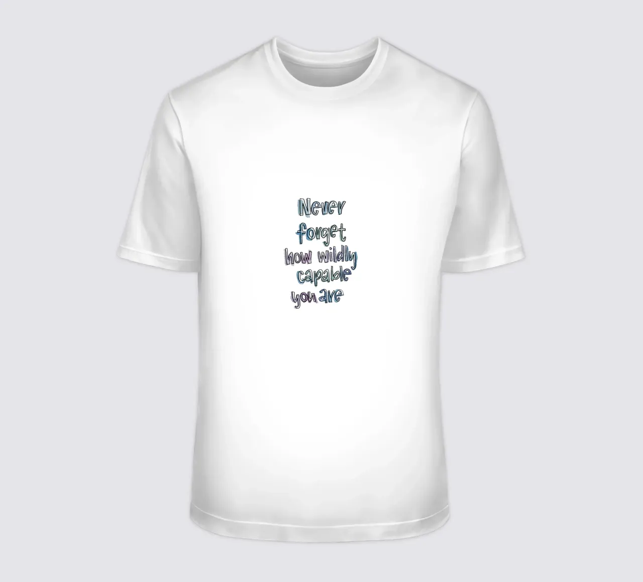 Wildly Capable t-shirt da Brushmeetspaper