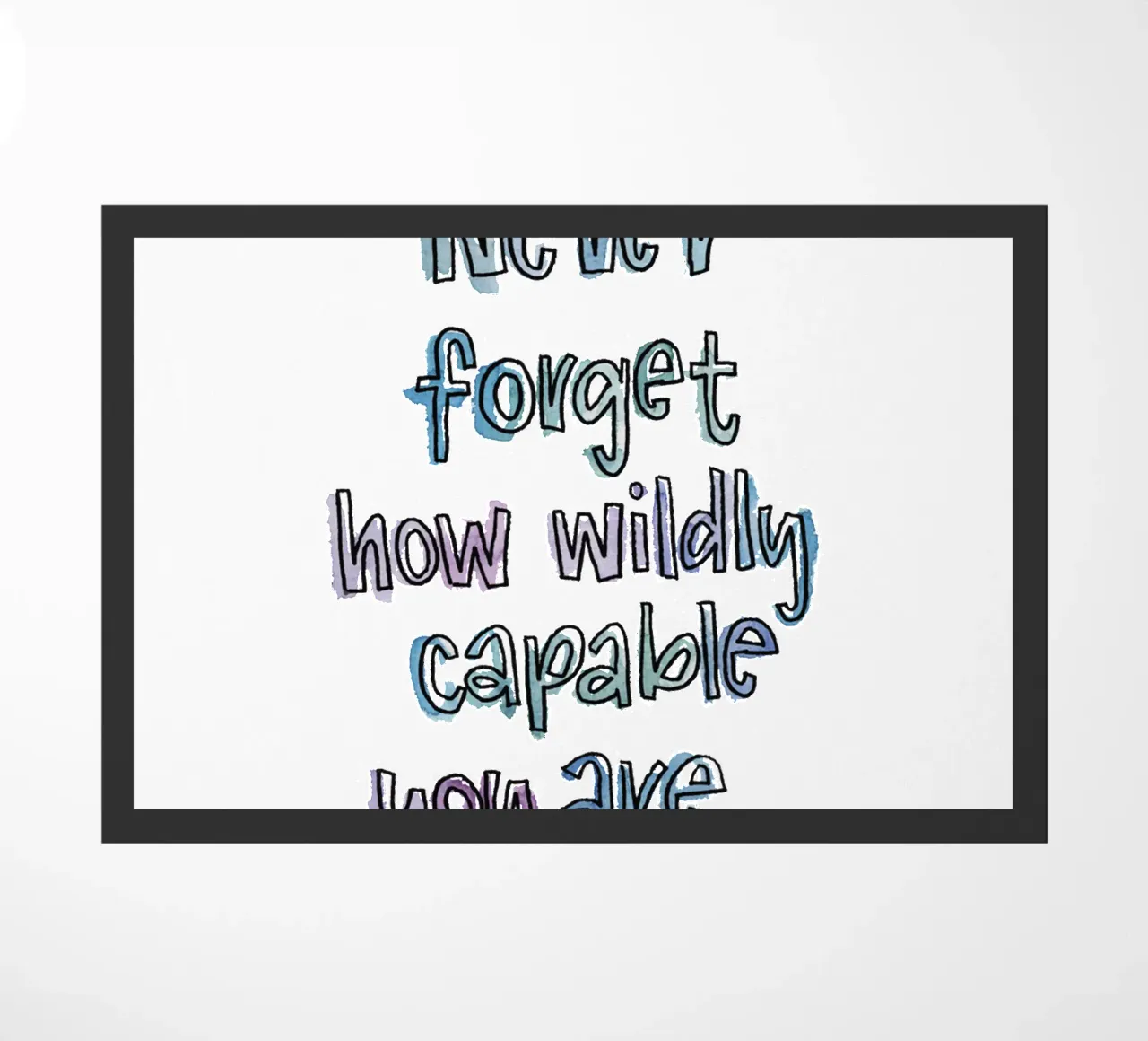 Wildly Capable zerbino da Brushmeetspaper