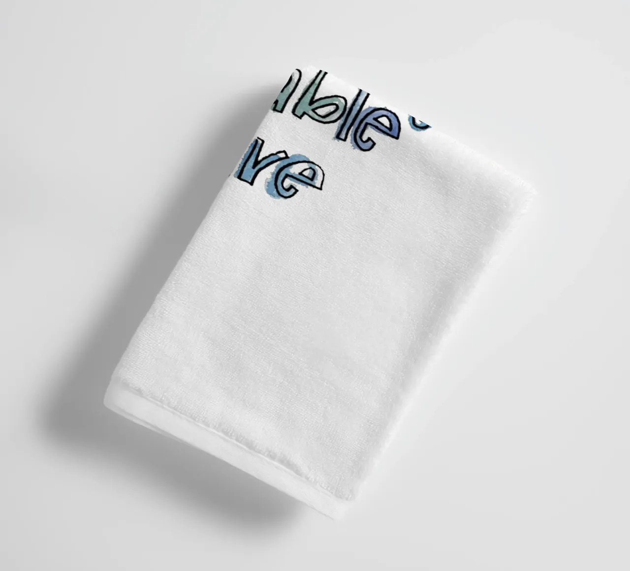 Wildly Capable asciugamano da bagno da Brushmeetspaper