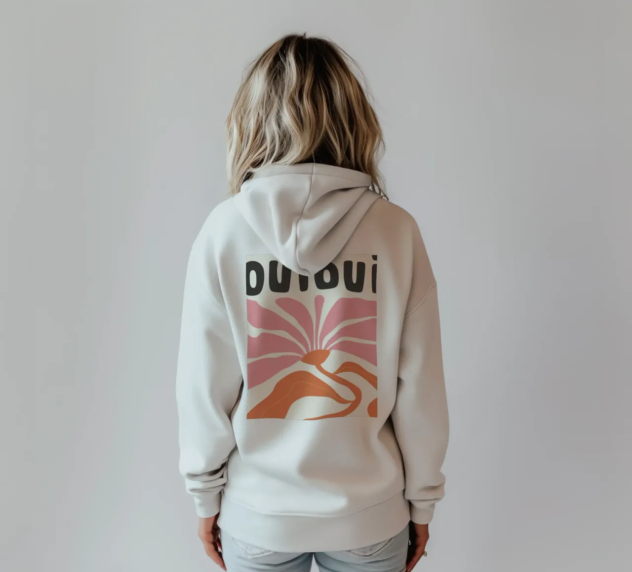 Oui Oui felpa con cappuccio da PurePeachStudio