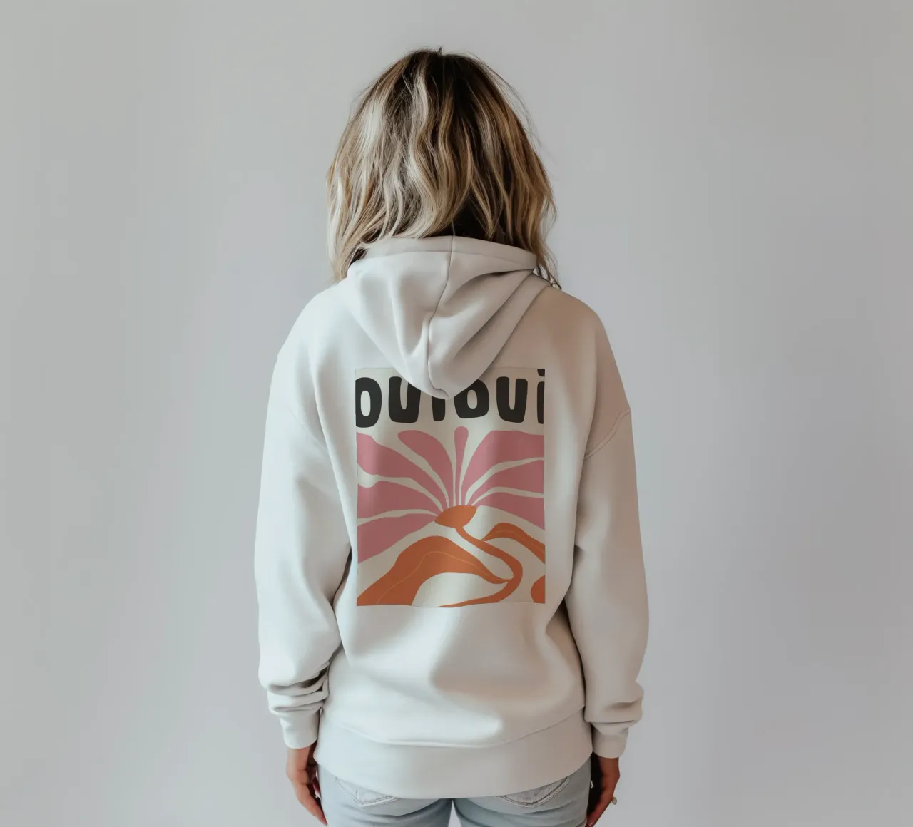 Oui Oui felpa con cappuccio da PurePeachStudio