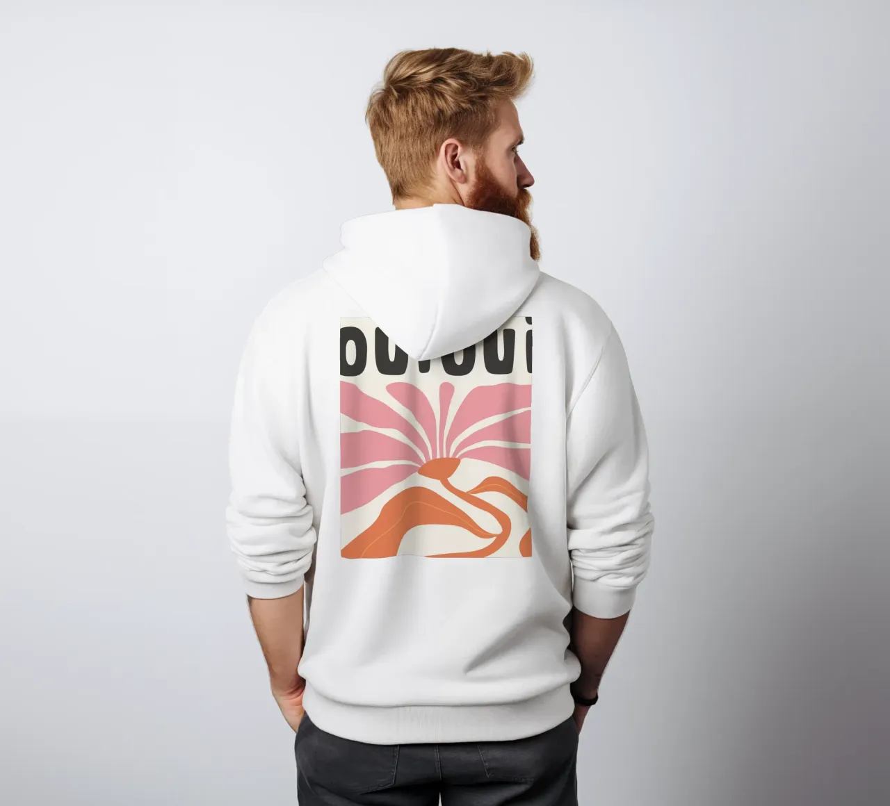 Oui Oui felpa con cappuccio da PurePeachStudio