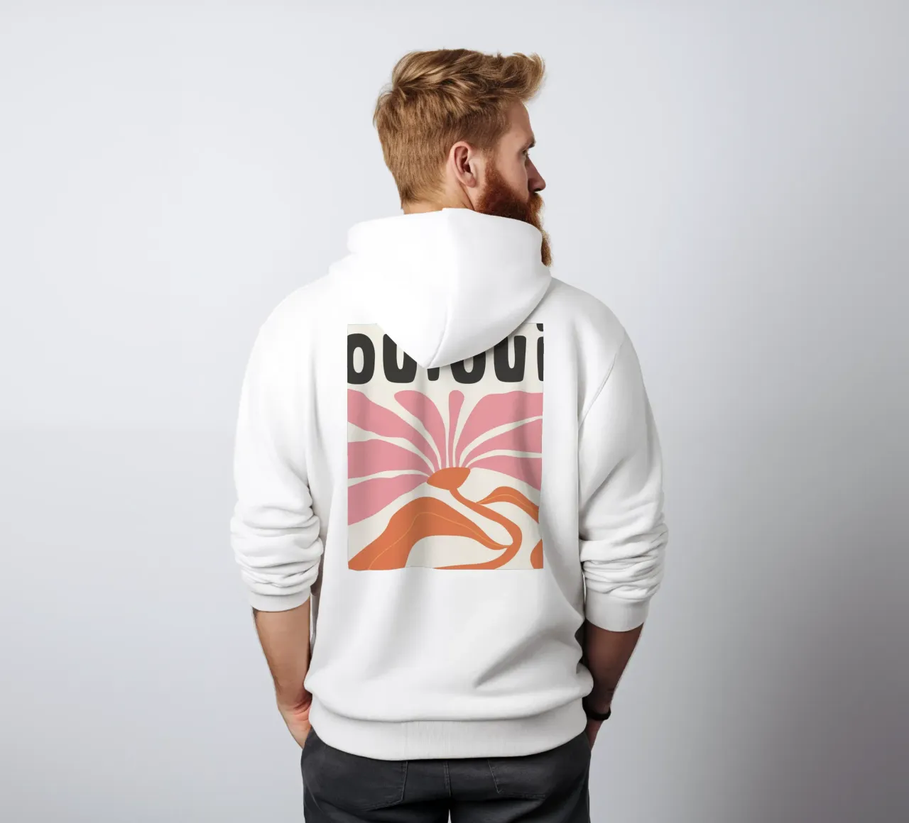 Oui Oui felpa con cappuccio da PurePeachStudio