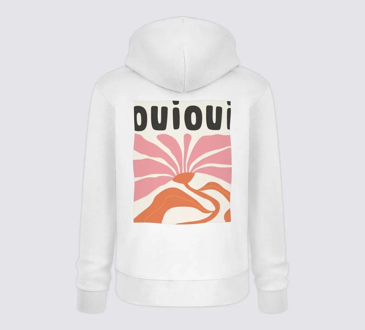 Oui Oui felpa con cappuccio da PurePeachStudio