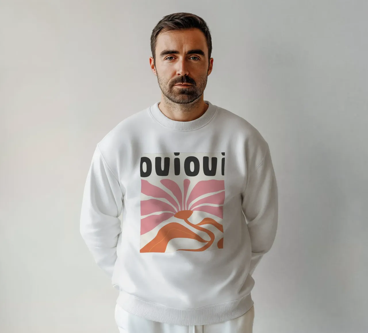 Oui Oui felpa da PurePeachStudio