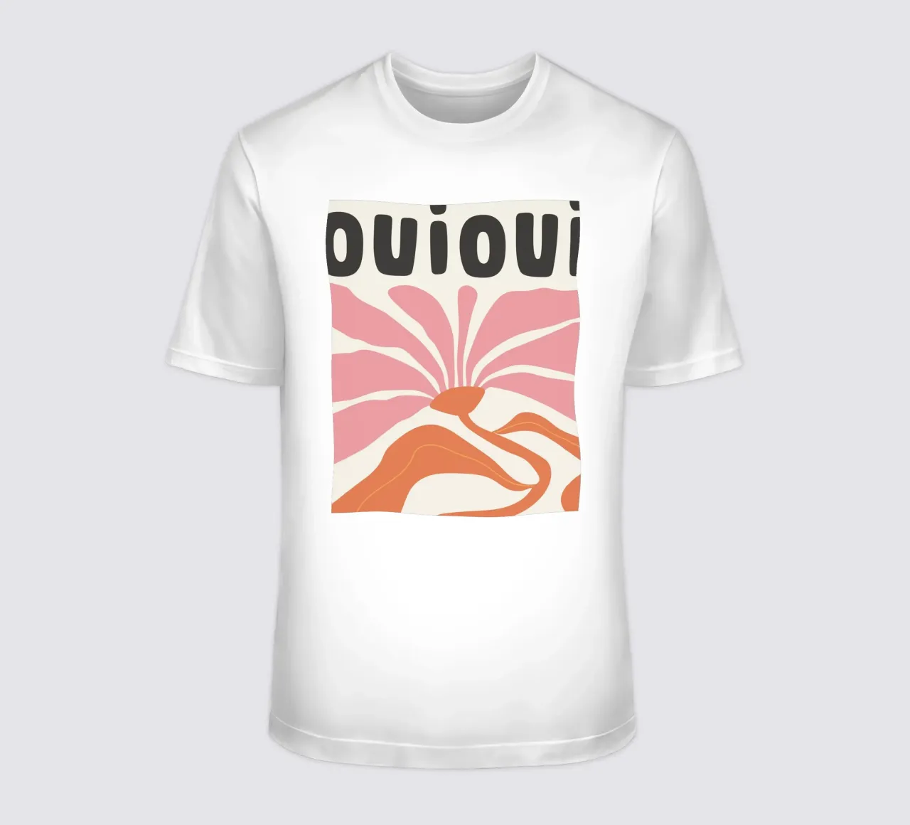 Oui Oui t-shirt da PurePeachStudio