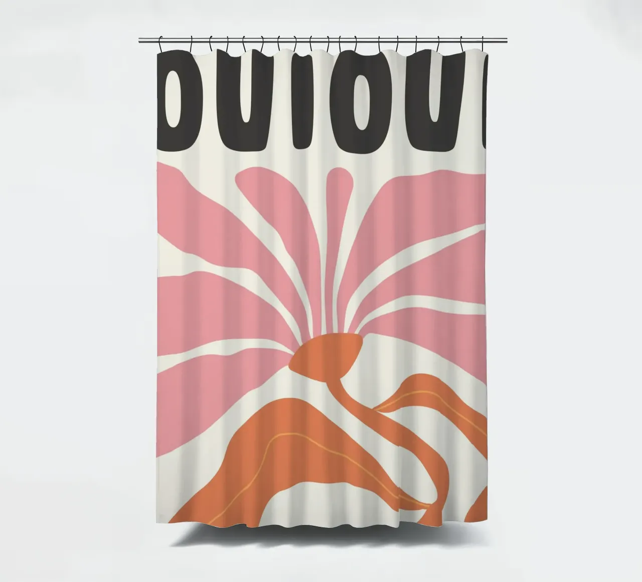 Oui Oui tenda da doccia da PurePeachStudio