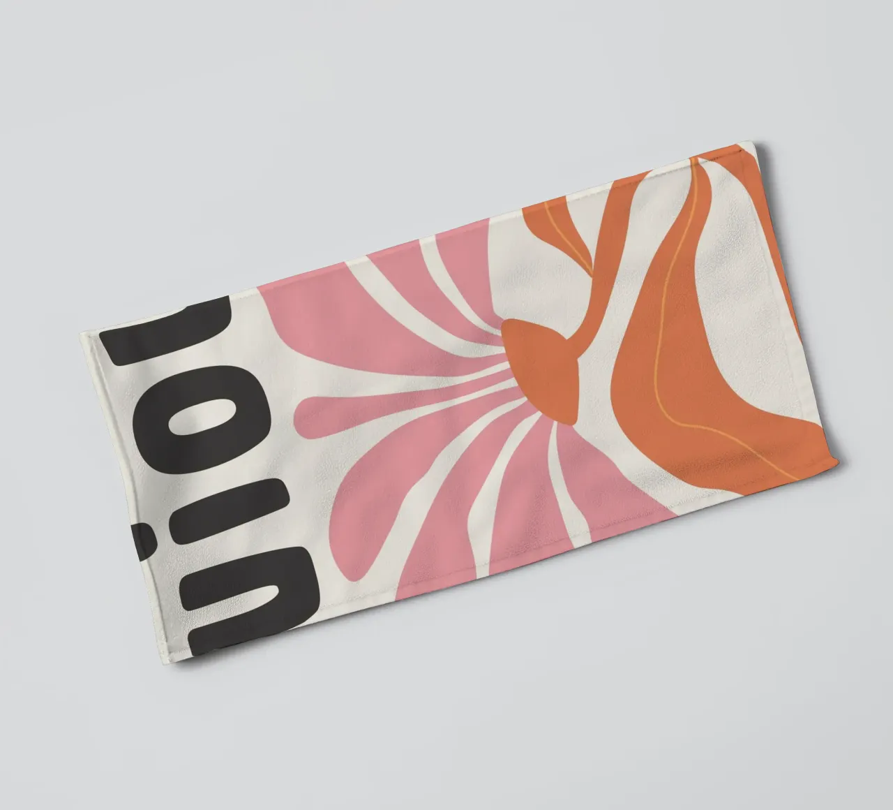 Oui Oui asciugamano da bagno da PurePeachStudio