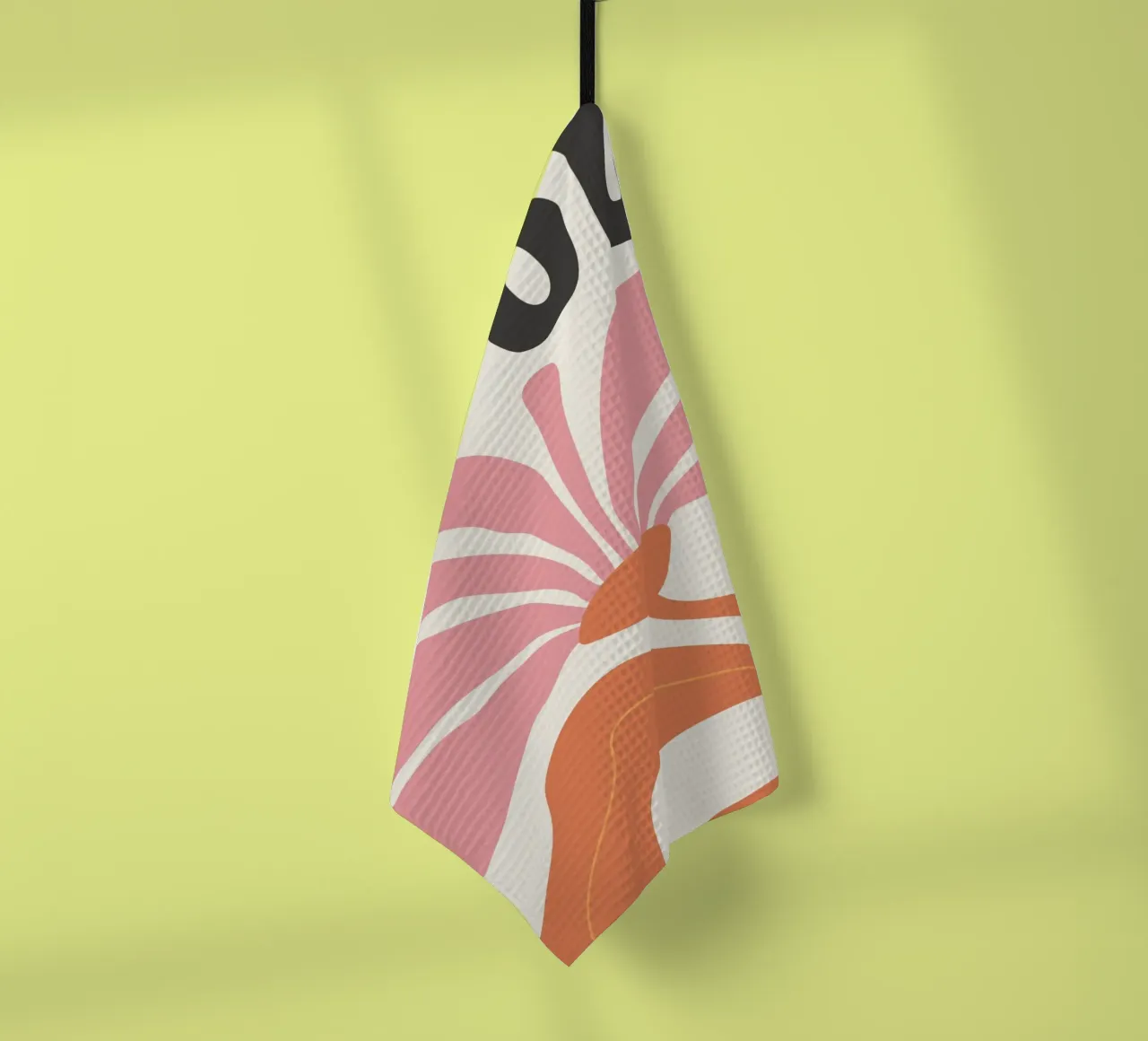 Oui Oui canovaccio da cucina da PurePeachStudio