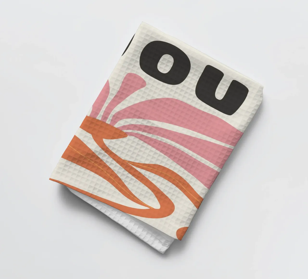 Oui Oui canovaccio da cucina da PurePeachStudio