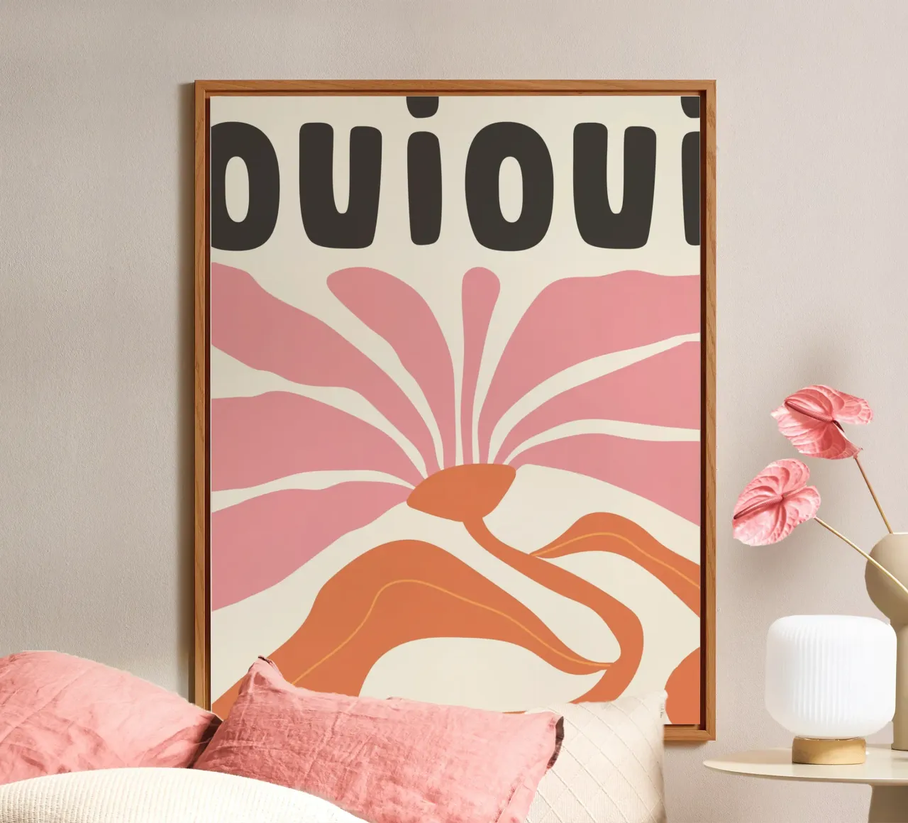 Oui Oui alluminio dibond da PurePeachStudio