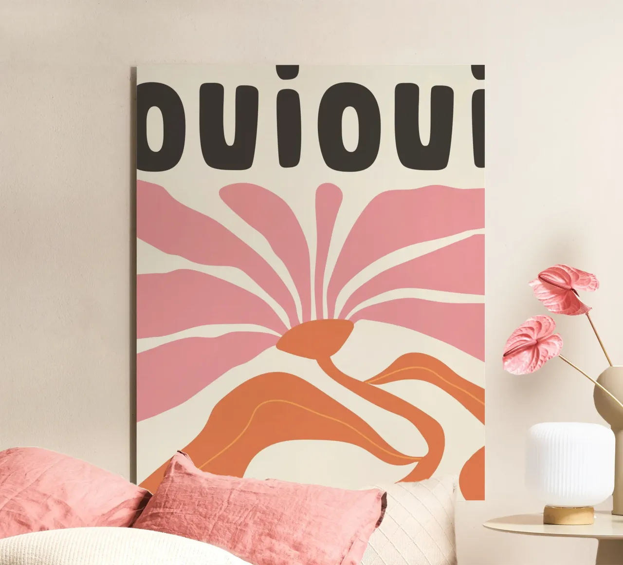 Oui Oui alluminio dibond da PurePeachStudio