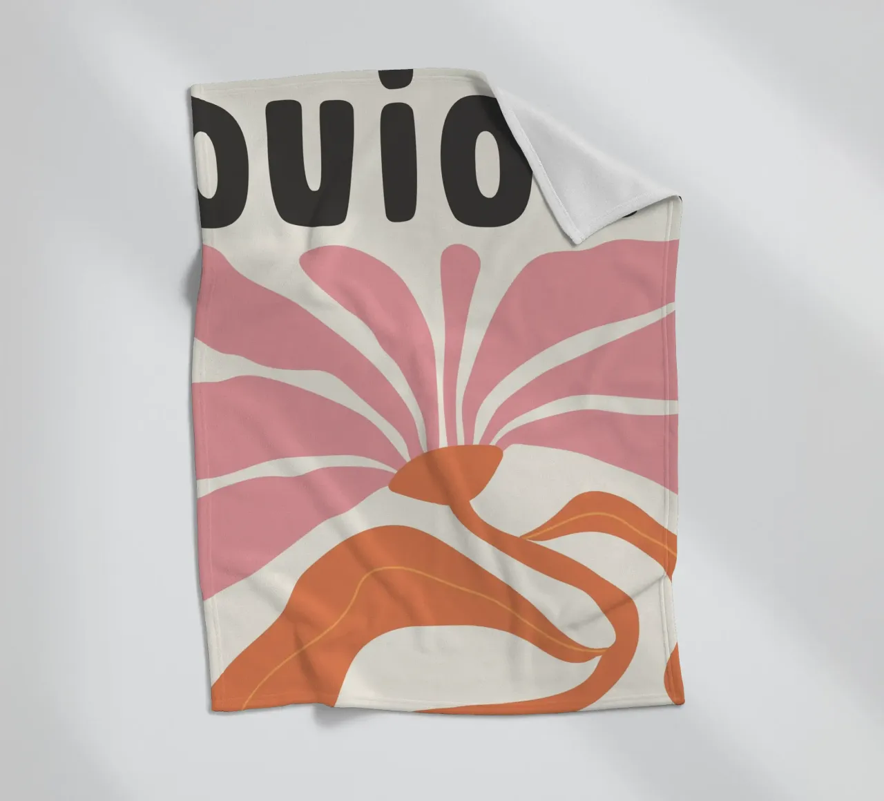 Oui Oui coperta in pile da PurePeachStudio