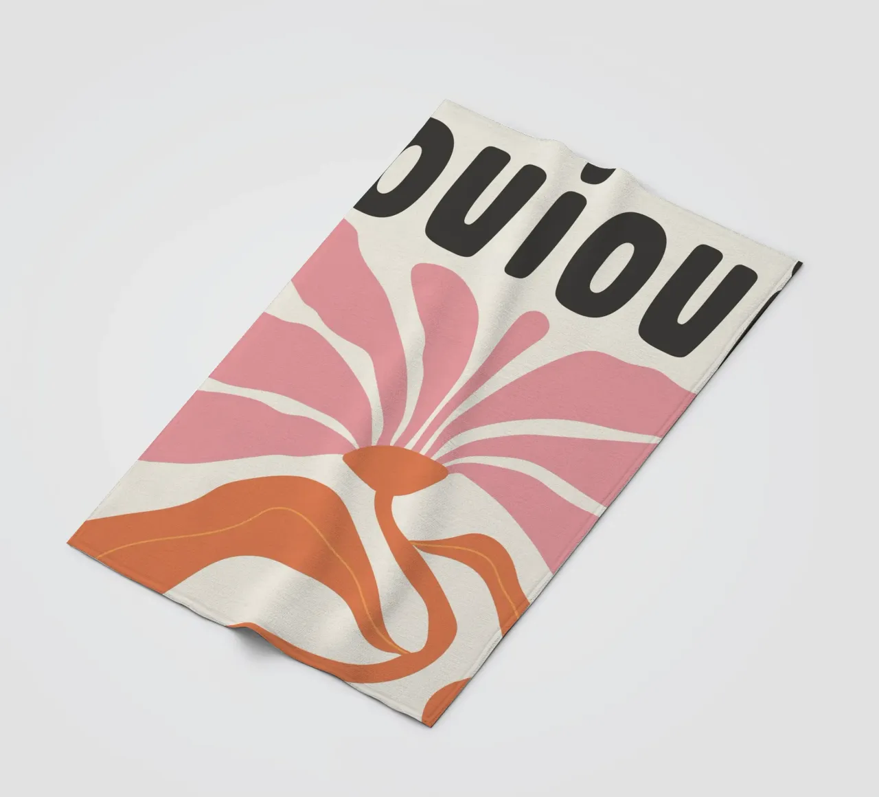 Oui Oui coperta in pile da PurePeachStudio