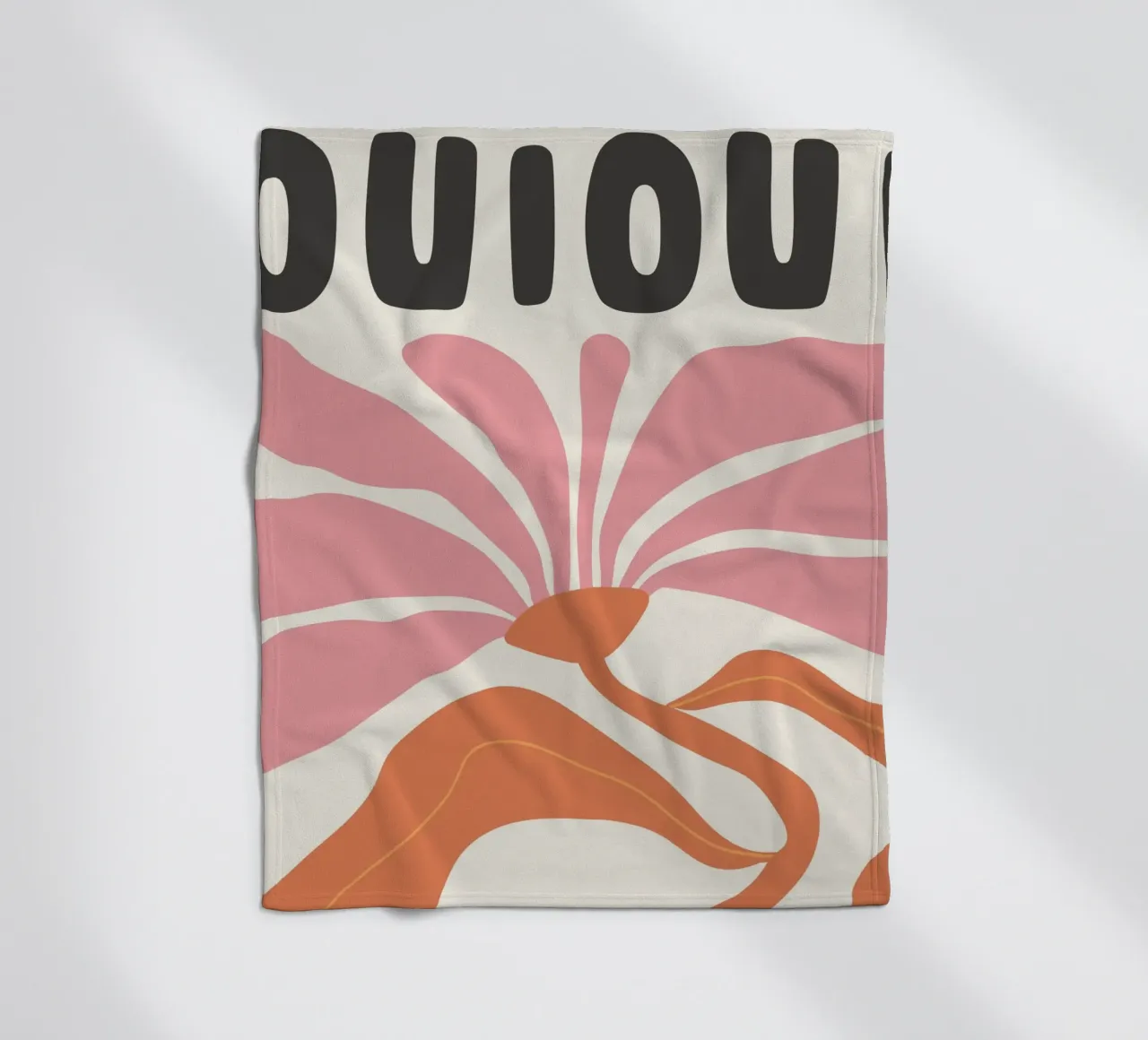 Oui Oui coperta in pile da PurePeachStudio