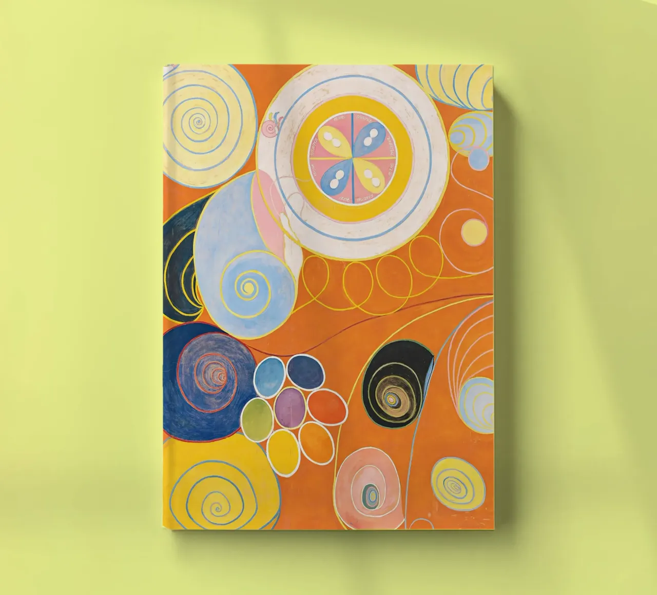 Hilma af Klint Groupe IV, n° 3. Les dix plus grands, la jeunesse (1907) carnet de notes de Jolie Prints