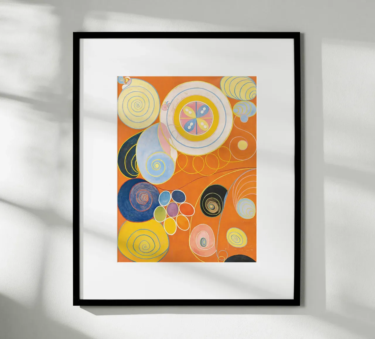 Hilma af Klint Groupe IV, n° 3. Les dix plus grands, la jeunesse (1907) hahnemühle de Jolie Prints