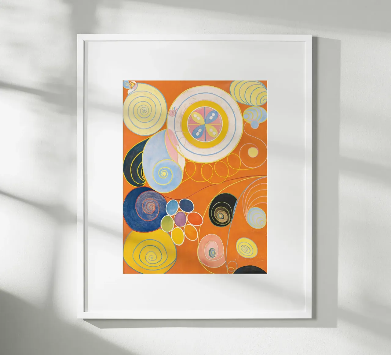 Hilma af Klint Groupe IV, n° 3. Les dix plus grands, la jeunesse (1907) hahnemühle de Jolie Prints