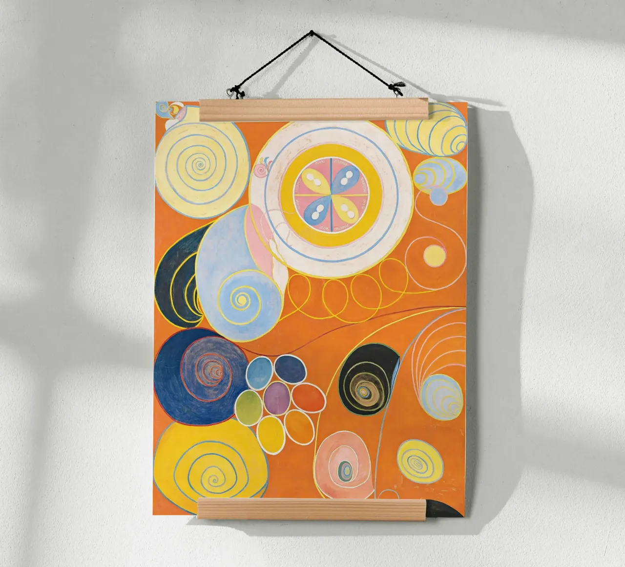 Hilma af Klint Groupe IV, n° 3. Les dix plus grands, la jeunesse (1907) hahnemühle de Jolie Prints