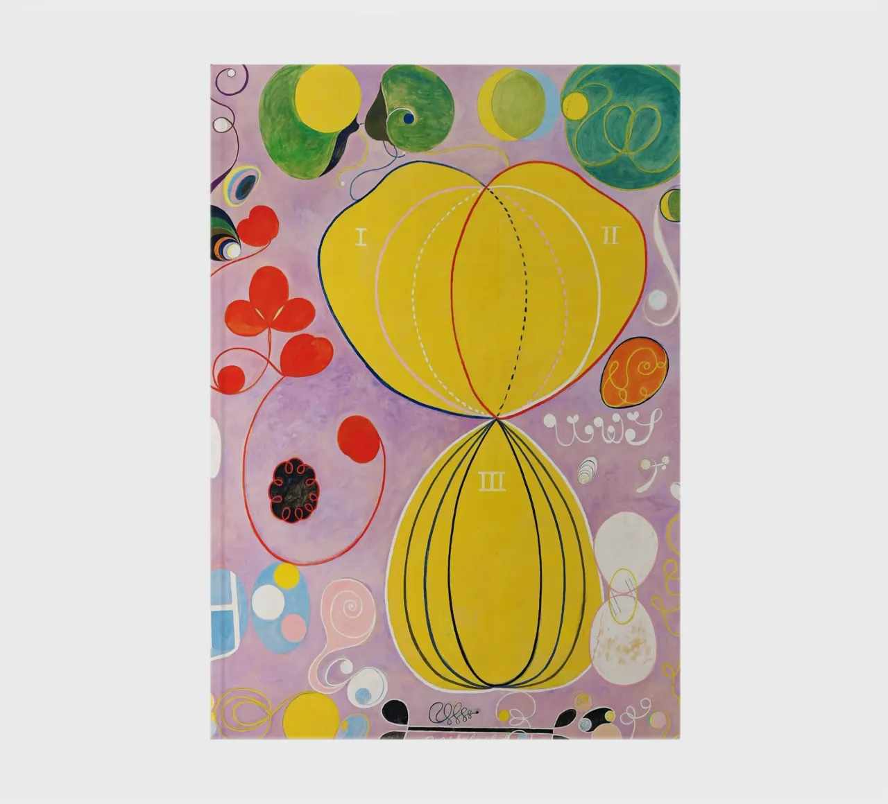 Hilma af Klint Group IV, No. 7, The Ten Largest, Adulthood notebook by Jolie Prints