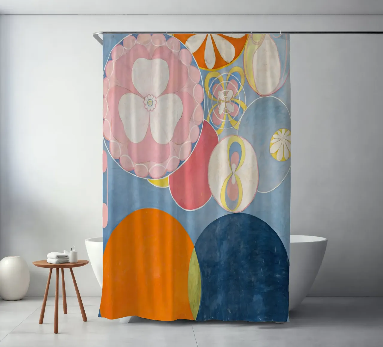 Hilma af Klint I dieci più grandi, n. 2, Infanzia (1907) tenda da doccia da Venus Art