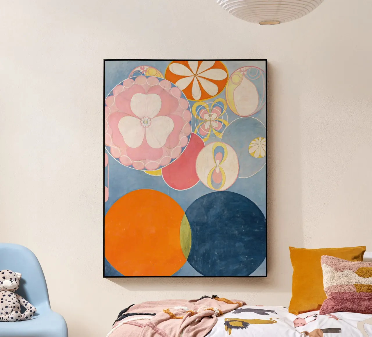 Hilma af Klint I dieci più grandi, n. 2, Infanzia (1907) plexiglass da Venus Art