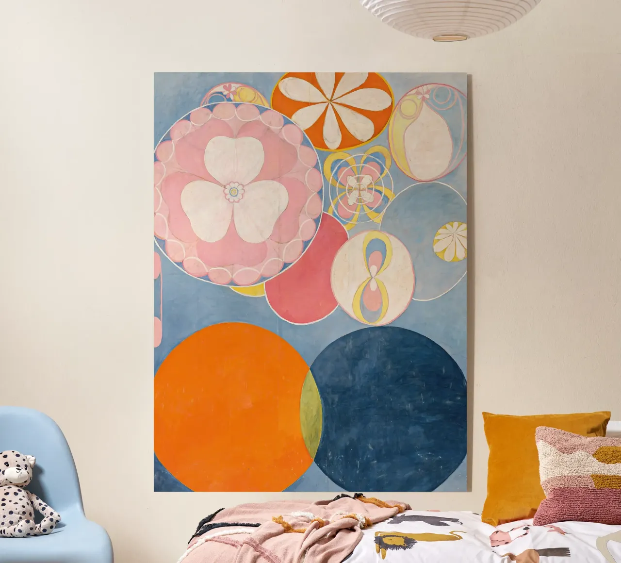 Hilma af Klint I dieci più grandi, n. 2, Infanzia (1907) plexiglass da Venus Art