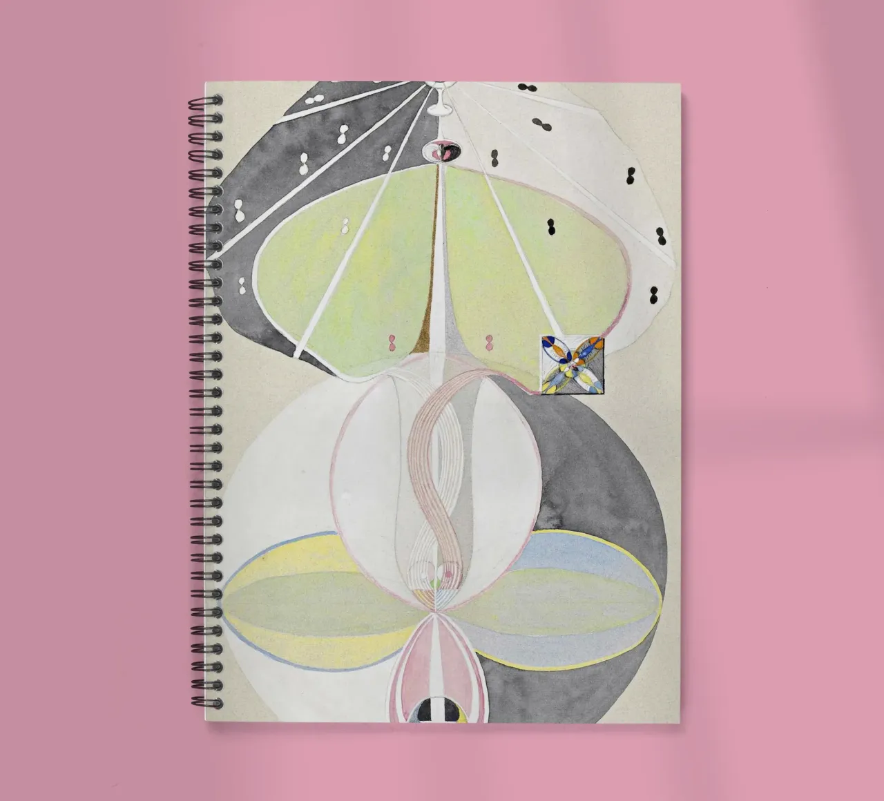 Hilma af Klint Tree of Knowledge No. 5 spiral notebook by Venus Art