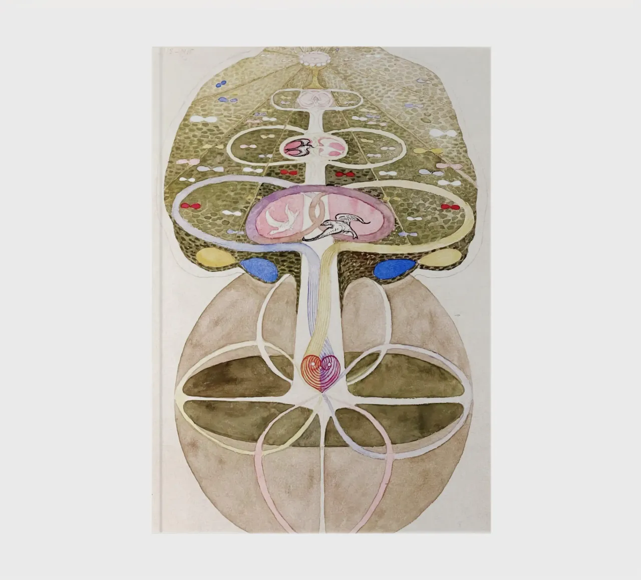 Hilma af Klint Tree of Knowledge No. 1 notebook by Venus Art