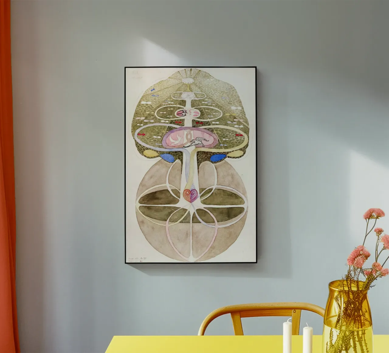 Hilma af Klint L'albero della conoscenza n. 1 plexiglass da Venus Art