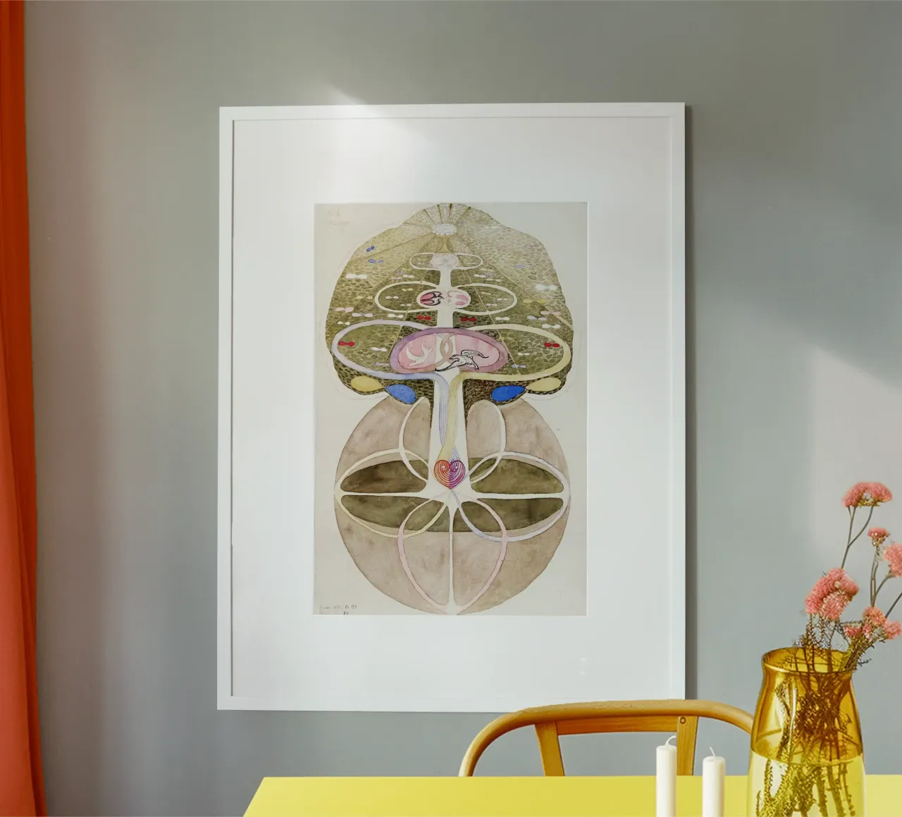Hilma af Klint Tree of Knowledge No. 1 hahnemühle by Venus Art