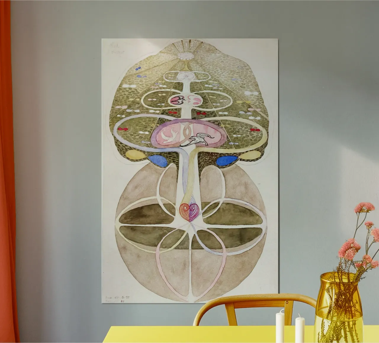 Hilma af Klint Tree of Knowledge No. 1 hahnemühle by Venus Art