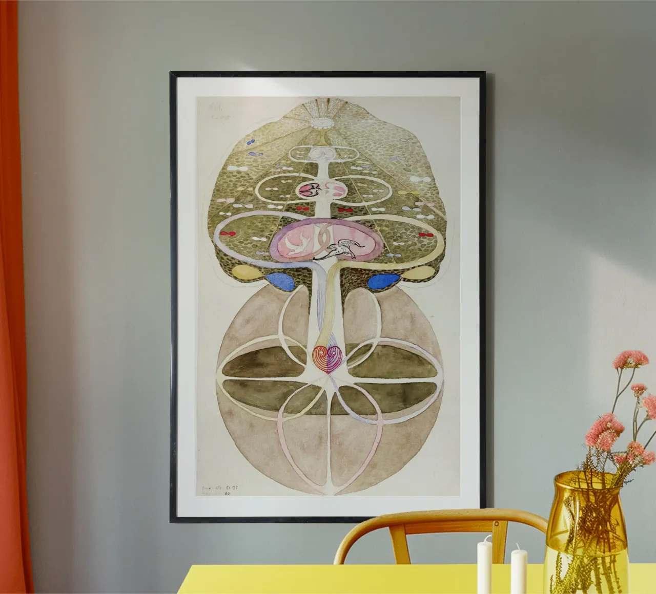 Hilma af Klint Tree of Knowledge No. 1 hahnemühle by Venus Art