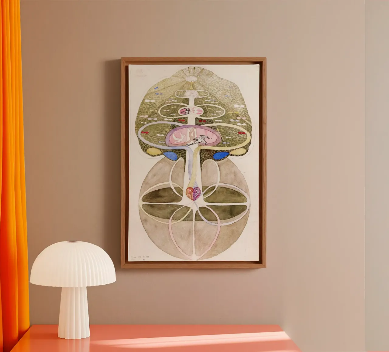 Hilma af Klint Tree of Knowledge No. 1 canvas by Classic Art Prints
