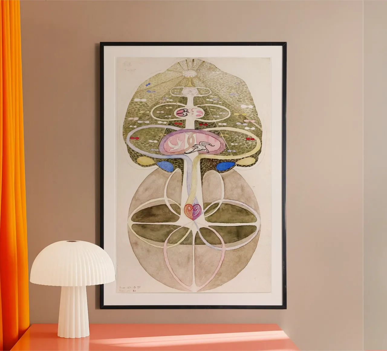 Hilma af Klint Tree of Knowledge No. 1 hahnemühle by Classic Art Prints