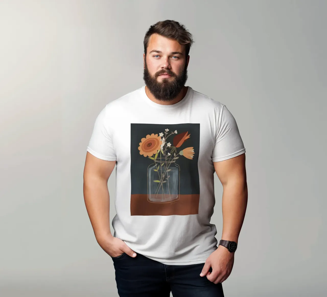 Fiori d'autunno t-shirt da Beeeplan